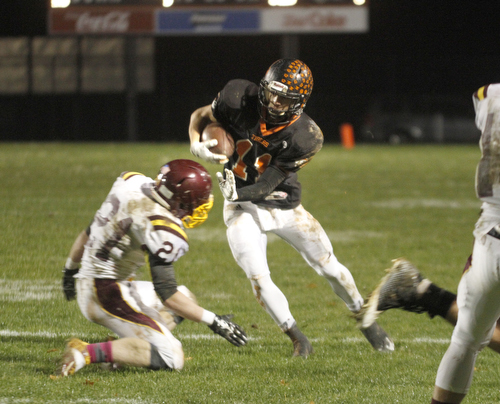  .          ROBERT  K. YOSAY | THE VINDICATOR..South Range took an early lead and never looked back as week 10 is in the books....-30-