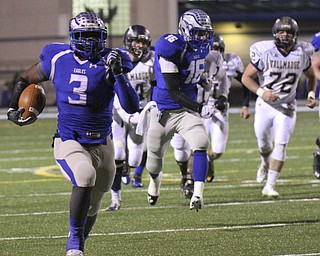 William D. Lewis the vindicator  Hubbards Larry Scott(3) scampers for his 2nd TD of 11-7-14 game against Tallmadge.