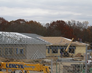        ROBERT K. YOSAY  | THE VINDICATOR...New Springfield Elementary School is taking shape as construction continues ....-30-