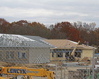        ROBERT K. YOSAY  | THE VINDICATOR...New Springfield Elementary School is taking shape as construction continues ....-30-