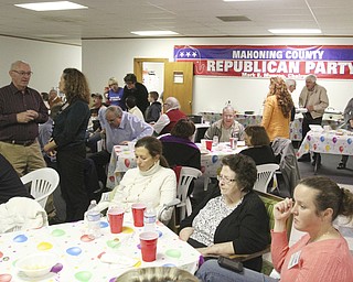 William D. Lewis the Vindicator  Election night at GOP headquarters in Boardman.