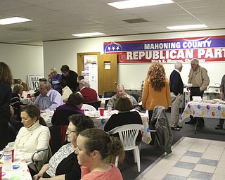 William D. Lewis the Vindicator  Election night at GOP headquarters in Boardman.