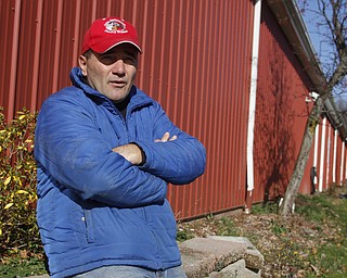        ROBERT K. YOSAY  | THE VINDICATOR..Jake talks about the race horse industry and the move from Grove City to Chardon..Jake and Shelly Radoseviches..moved their stable of horses from Grove City to Chardon to be closer to the racetracks up here. They will be involved heavily in Hollywood.