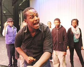 William D. Lewis The vindicator  Guest artist Joshua Green plays role of Coalhouse Walker in Ragtime at Canfield HS
