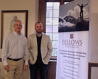        ROBERT K. YOSAY  | THE VINDICATOR..Bruce Beard and Dan Osborn... with  Lewis Institute in Trinity United Methodist Church..-30-.