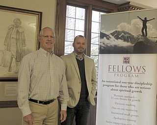        ROBERT K. YOSAY  | THE VINDICATOR..Bruce Beard and Dan Osborn... with  Lewis Institute in Trinity United Methodist Church..-30-.