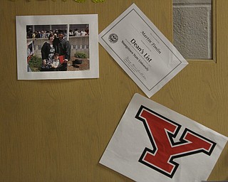        ROBERT K. YOSAY  | THE VINDICATOR..Discovery at Volney 3- 8th grade - ..Teachers brought in pictures of themselves on graduation and their copies of their diplomas as an example of success -30-.