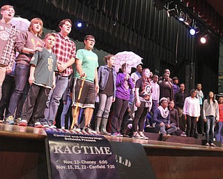 William D Lewis the vindicator  Production of "Ragtime" by students from chaney and Canfield.