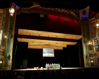 William DLewis the Vindicator   African children's Choir during 11-13-14 performance at  Powers Auditorium in Youngstown.