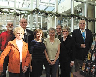 SPECIAL TO THE VINDICATOR Some of the committee members of the American Holiday Fine Arts and Crafts Show are, from left, Ken Leonard, Nancy DeGood, Larry Bartos, Cynthia Anderson, Kary Shively, Guy Shively, Ellen Tressel and Fred Shuster.