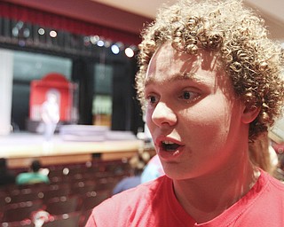 William D Leiws The Vindicator  Ragtime castmember Zachery Bernat, 10th grade Canfield, talks about being involved in the production.