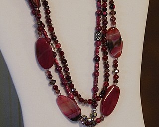        ROBERT K. YOSAY  | THE VINDICATOR..Steve  Dailey..of Boardman - makes handmade jewelry that is quite creative. He also teaches classes in beading...