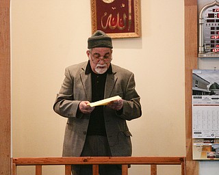 
Members of the community attend a funeral service for Abdullah Nagi Mahdi at the Islamic Society of Greater Youngstown on Friday, Nov. 21, 2014 at  Masjid Al-Khair in Youngstown. Mahdi was killed earlier this week during  an attempted robbery at his South Avenue store.