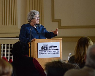Katie Rickman | The Vindicator.Sister Mary McCormick speaks about the history of the Ursuline Sisters at the Tyler History Center in Youngstown on Thursday, Nov. 20, 2014.