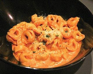 Tortellini served in spicy Alfredo sauce at Donavito’s Italian Grille.