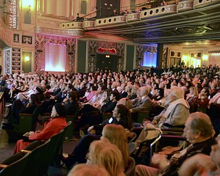 Katie Rickman | The Vindicator.The floor seats of the Deyor Performing Arts Center were full during the tribute for Traficant at the Deyore Performing Arts Center on Sunday, Nov. 2014 Youngstown, Ohio. Many attended the ceremony that included several speeches by acquaintances and family members.