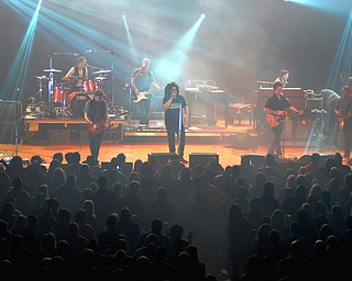 Katie Rickman | The Vindicator.Counting Crows plays during a packed out show at Packard Music Hall in Warren on Saturday, Dec. 6, 2014.