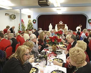 William d Lewis The vindicator  Comminity members gather at the former St Casimir Church on Jefferson in youngsotw for a traditional Polish vigil dinner and singing Sunday 12-7-14.