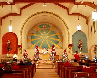 William D Lewis the Vindicator  Traditional Polish sing vigil at former St Casimir church.