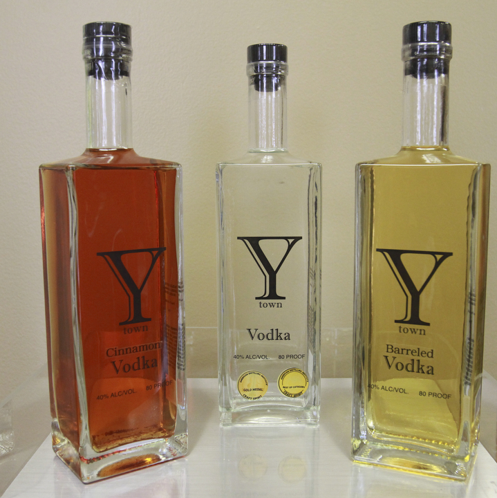 William D. Lewis the vindicator  Candella micro distillery vodka distilled at the Boardman facility.
