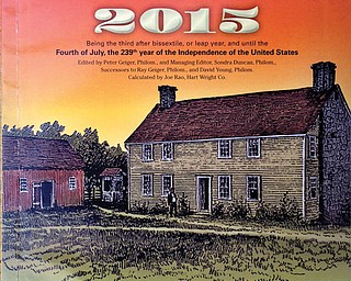 The 2015 edition of the Farmers’ Almanac.