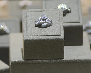 Katie Rickman | The Vindicator.Thom Duma Jewelry in Warren offers a variety of jewelry and is decked out with Christmas decor on Dec. 12, 2014.