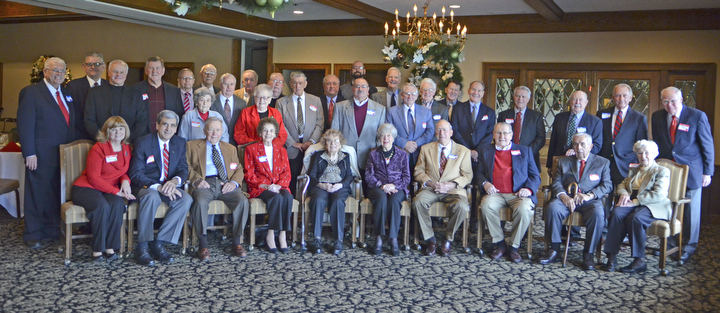 Katie Rickman | The Vindicator.Part of the group that attended the Annual Youngstown Sheet and Tube Luncheon at the Tippecanoe Country Club in Canfield on Friday, Dec. 12, 2014. Just shy of 50 people signed up for the luncheon.