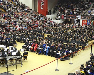Katie Rickman | The Vindicator.Over 700 students graduated from Youngstown State University on Sunday, Dec. 14, 2014 at the Beeghly Center.