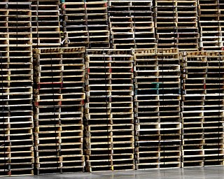        ROBERT K. YOSAY  | THE VINDICATOR..pallets are rebuilt and reused  ... ..Millwood Natural, the premiere local supplier of environmental containment products to the Marcellus and Utica shale industry, is expanding to meet the demands of the ever-growing oil and gas industry. - in Vienna ...-30-