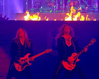 william D. Lewis the vindicator  Friday afternoon performance by the Trans Siberian Orchestra. the popular entertainment event also gave an evening performance.