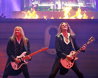 william D. Lewis the vindicator   Friday afternoon performance by the Trans Siberian Orchestra. the popular entertainment event also gave an evening performance.