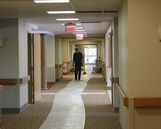        ROBERT K. YOSAY  | THE VINDICATOR..Wide Hallways and entrances - to help the residents...Hobby Lobby opened Monday morning in the new location in Tiffany Square in Boardman at South Ave and 224 .  It closed Saturday at the Boardman Canfield location .