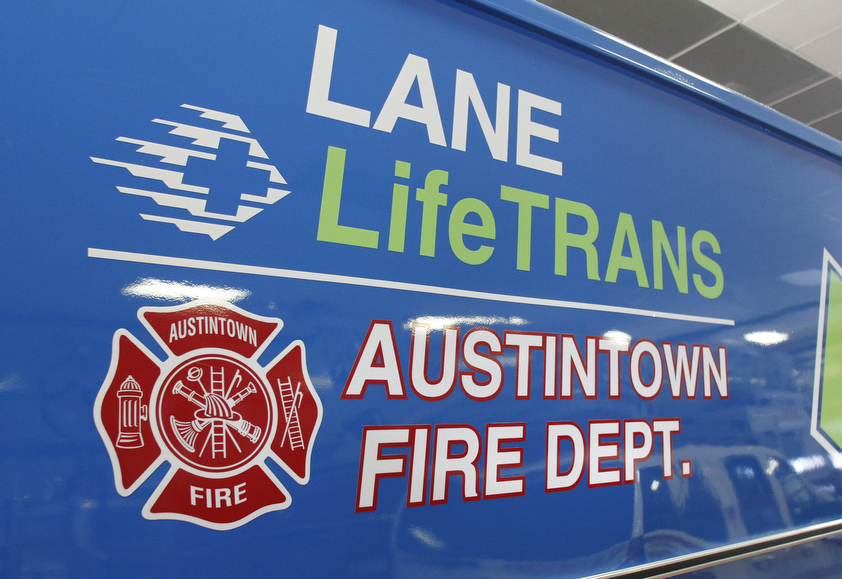        ROBERT K. YOSAY  | THE VINDICATOR..Austintown FD and Lane Ambulance coop is almost a year old .  It was a busy year and very successful for both -