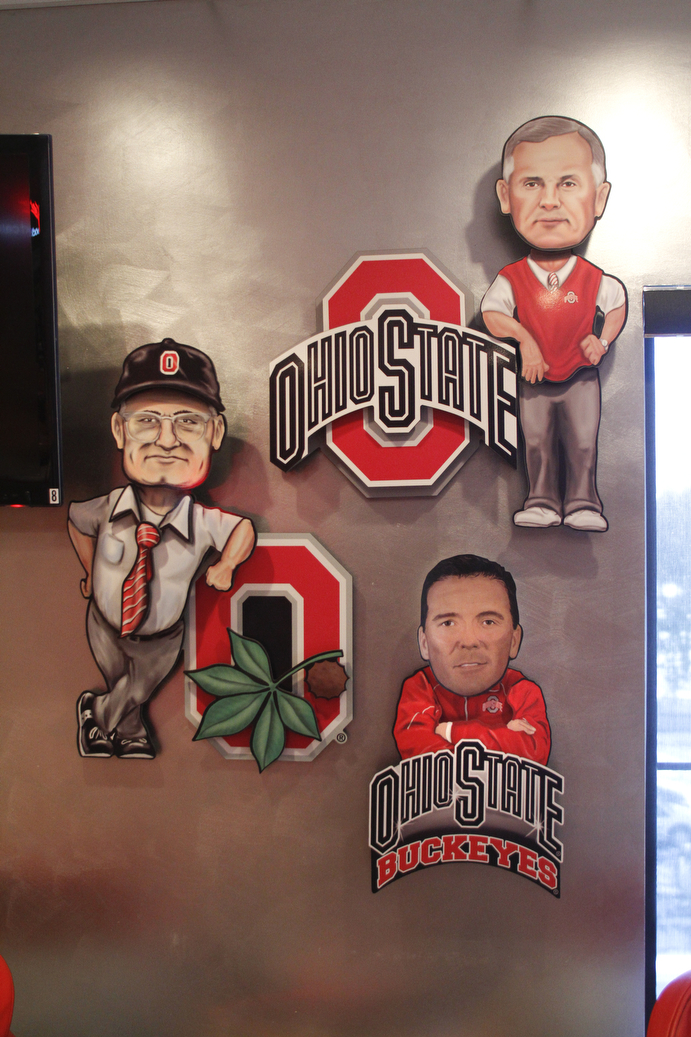        ROBERT K. YOSAY  | THE VINDICATOR..Sam Covelli and his BUCKEYE ROOM at the Covelli HQ in Warren
