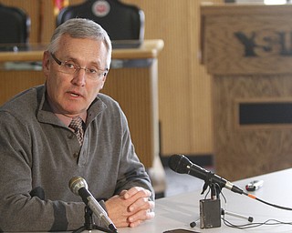        ROBERT K. YOSAY  | THE VINDICATOR...President of YSU  and Former Ohio State coach Jim Tressel has been selected for induction to the College Football Hall of Fame...