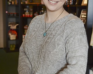 Katie Rickman | The Vindicator.Hazel Minich a 16-year-old junior at South Range High School poses for a portrait after discusses her upcoming semester as a Senate Page in Washington DC.