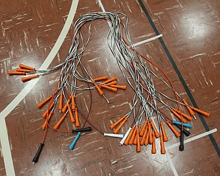        ROBERT K. YOSAY  | THE VINDICATOR..PE classes at Stadium Drive  Elementary in Boardman School are participating in a jump-roping /hula-hoope  event to raise money for the American Heart Association.