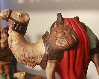 William D Lewis the Vindicator   Jeanne Essad with her collection of camel items.