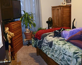 Katie Rickman | The Vindicator.A bedroom in one of the YWCA apartments on Wednesday, Jan. 21, 2015. The apartments serve as transitional homes.
