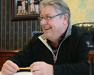 Katie Rickman | The Vindicator.Denny Kunce, owner and founder of Sure Shot Teleproductions, INC based out of New Middletown speaks about the importance of is company at the business at 10214 Main St., New Middletown.