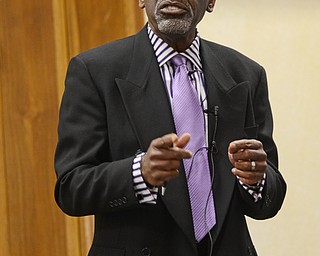 Katie Rickman | The Vindicator.Dr. Connie Hathorn, Superintendent of the Youngstown City School District gives the 2015 State of the District Address at Our Lady of Mount Carmel Church on Thursday, Jan. 22, 2015.