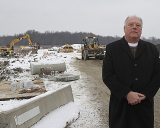  .          ROBERT  K. YOSAY | THE VINDICATOR...Arno Hill Mayor of Lordstown  outside a roadway leading to Matalco-- Progress on MatalcoÕs Lordstown facility is moving as planned. Large machinery and equipment turn-key packages are on order, with all design and fabrication activities progressing well and on schedule. First equipment deliveries are set to arrive on-site late March early April....-30-
