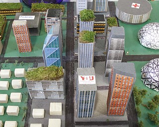        ROBERT K. YOSAY  | THE VINDICATOR..2172 of Youngstown..This version of the cityÕs future, as envisioned by a group of about 25 sixth-, seventh-, and eighth-grade Holy Family School students, won top honors at the state Future City Competition earlier this month.