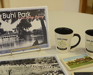 Katie Rickman | The Vindicator.Buhl Farm Park is celebrating its 100th year...mugs, calendars, post cards and pictures can be purchased there.