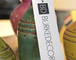 Katie Rickman | The Vindicator.A vase on display at Burke Decor in Boardman on Friday, Jan. 30, 2015. The store offered various styles of signature home furnishing pieces on Friday, Jan. 30, 2015.