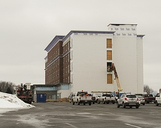        ROBERT K. YOSAY  | THE VINDICATOR..The new Hotel in Westford off 224 by chuck whitman is beginning to take shape ..-30-