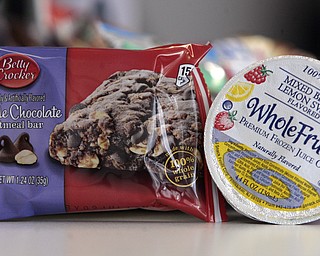        ROBERT K. YOSAY  | THE VINDICATOR..Acceptable snack foods   used in Austintown Schools.. .-30-