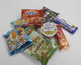        ROBERT K. YOSAY  | THE VINDICATOR..Acceptable snack foods   used in Austintown Schools.. .-30-