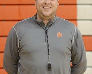 Katie Rickman | The Vindicator.Head coach eric Fender poses for a photo on February, 11, 2015 at Sprinfield High School.