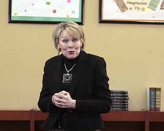        ROBERT K. YOSAY  | THE VINDICATOR..Judge Theresa Dellick..NO ONE EATS ALONE - as Mark Barden SHP(Sandy Hook Promise)  Advocacy Director and Father of Daniel - killed at Sandy Hook- and Paula Fynboh SHP Field director were at Mahoning County High School with  Judge Theresa Dellick